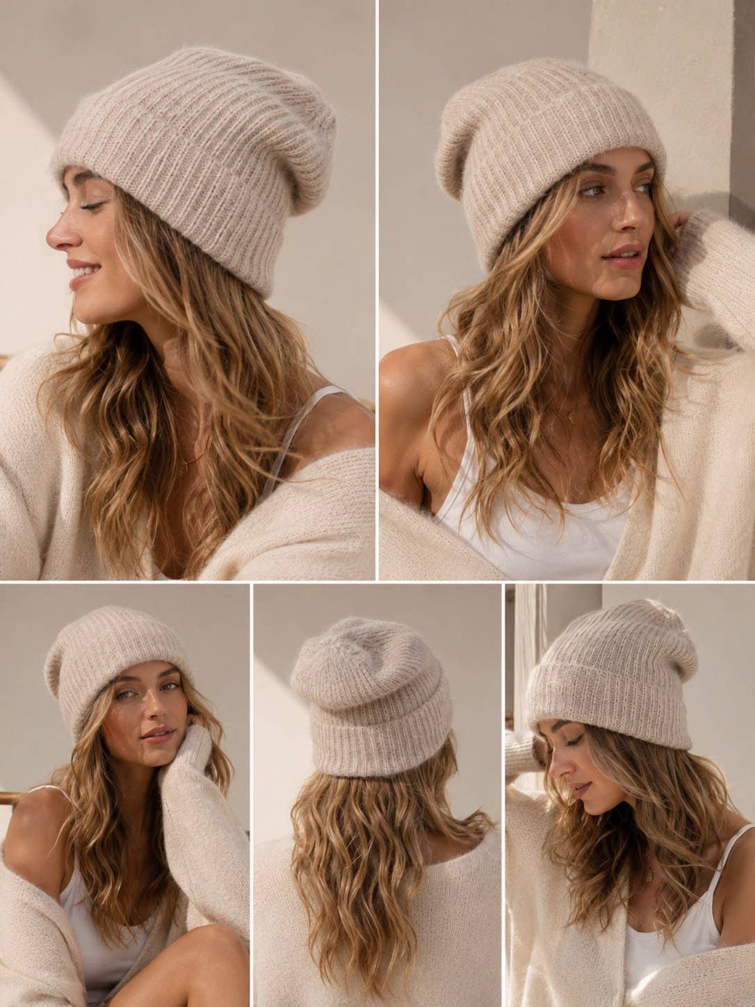 Bonnet Douceur en Maille Baby Alpaga