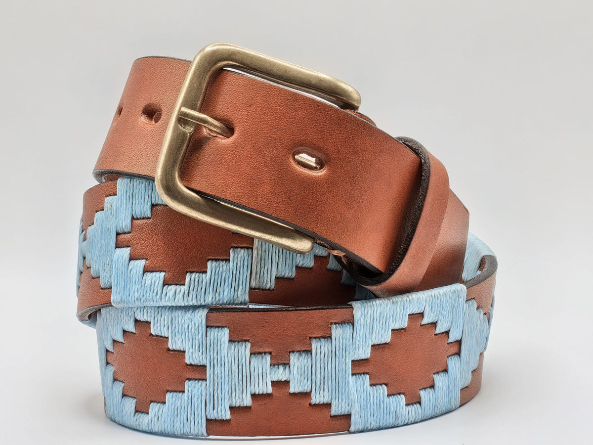 Détail boucle en laiton, ceinture cuir Nono