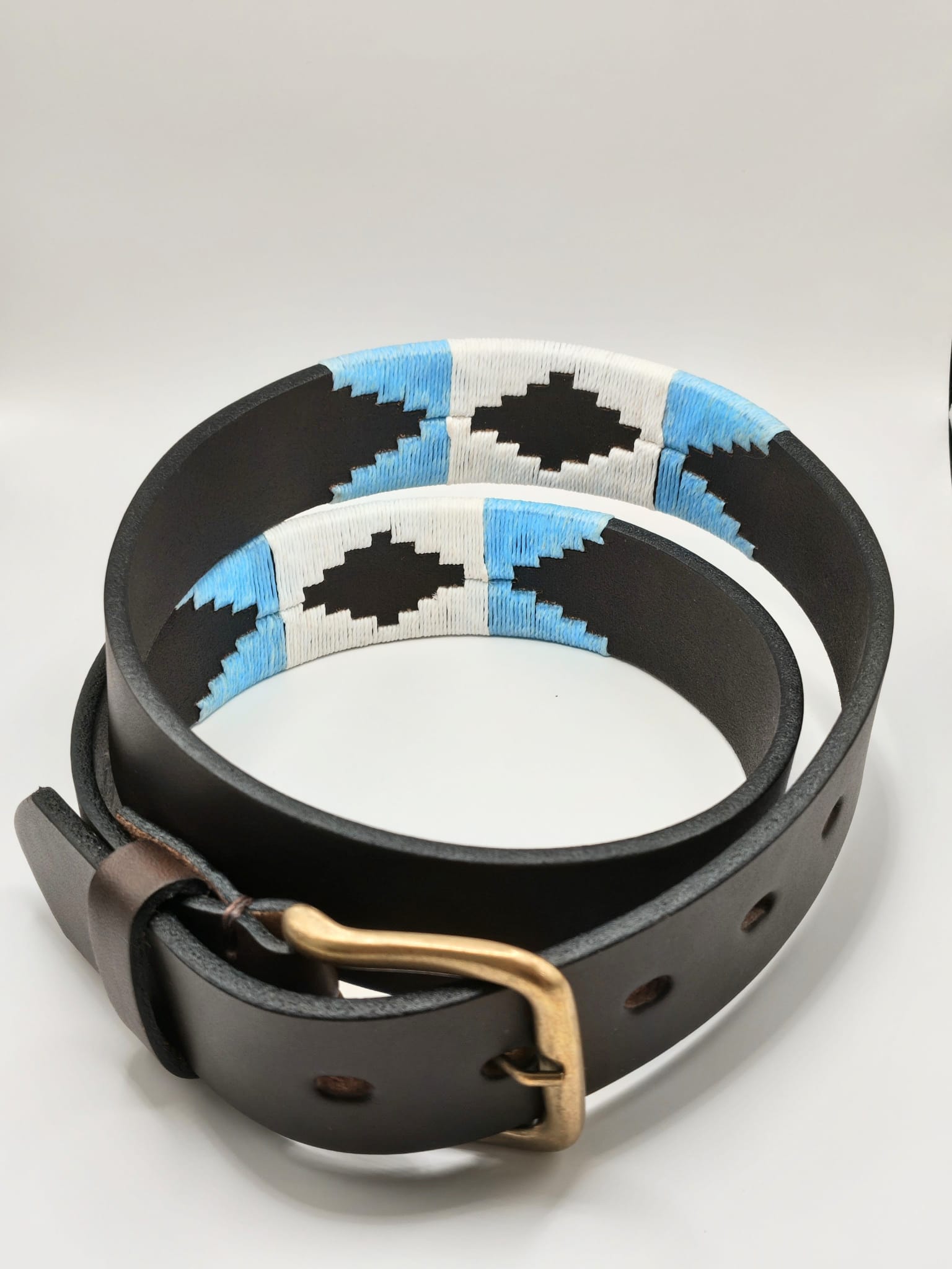 Ceinture en cuir argentin