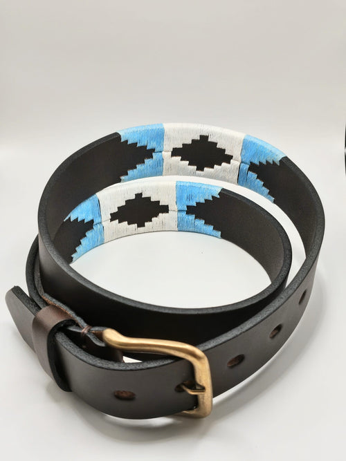 Ceinture en cuir argentin
