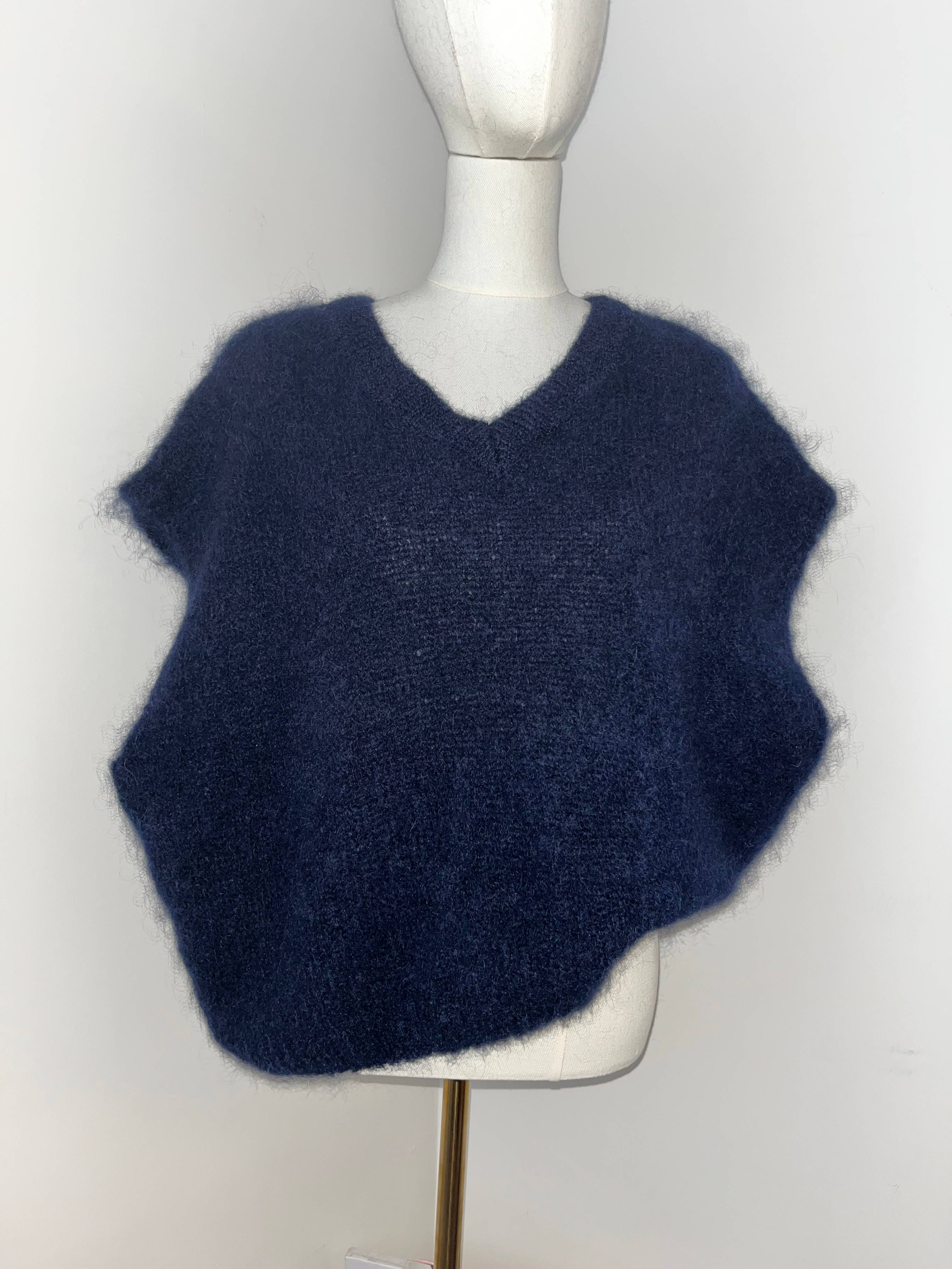 Gilet sans manche oversize mohair Pacha Inti otonne hiver